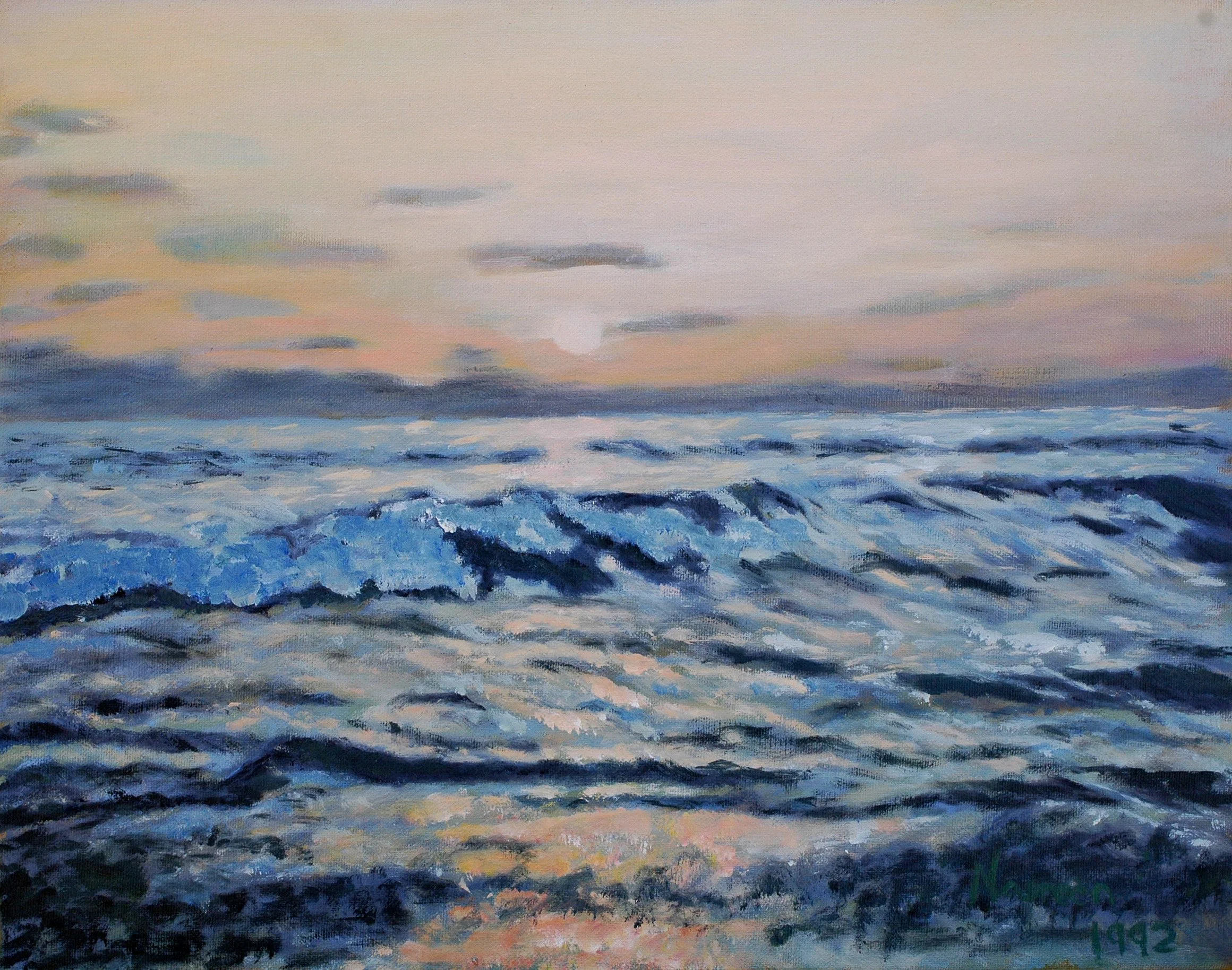 Peach Sunset