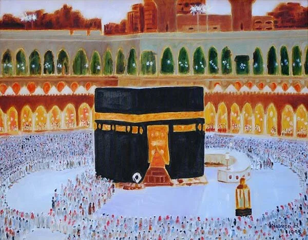 Kaaba Sunset