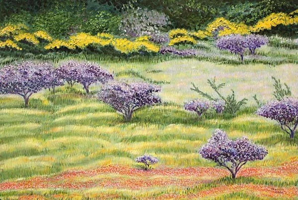 Lilac Fields Tuscany 2