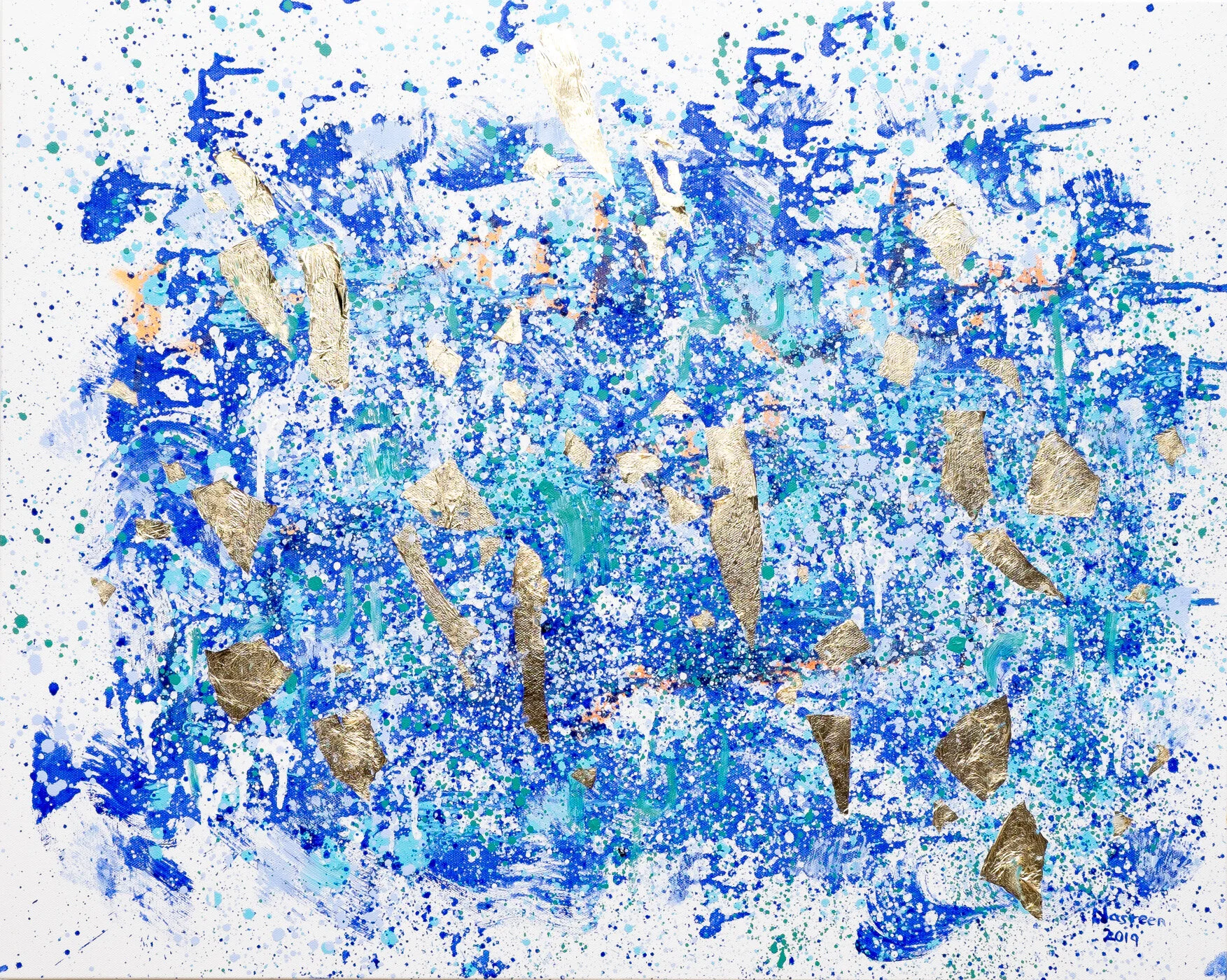 Alchemy 13: Blue, White and Gold