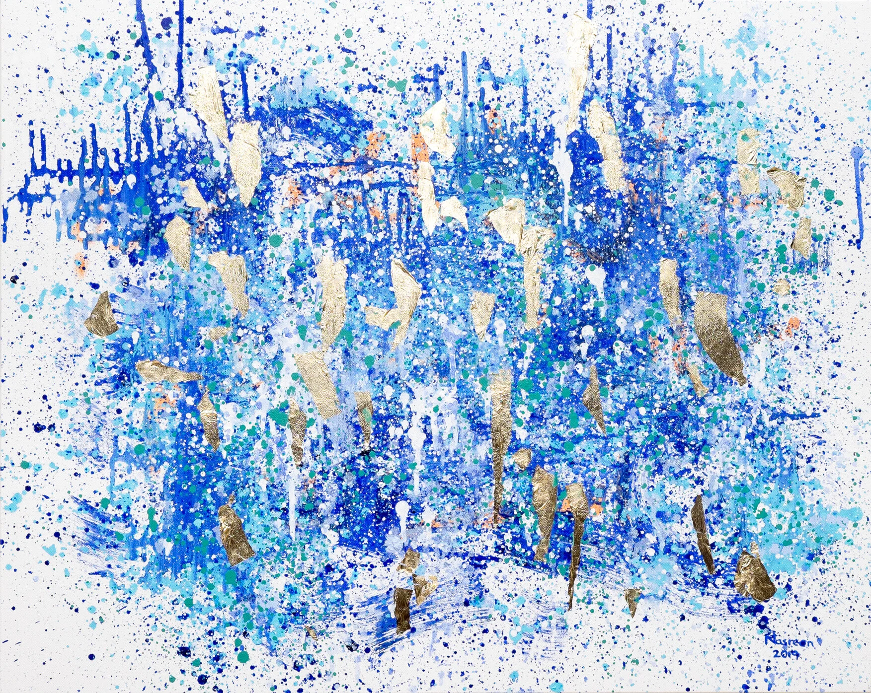 Alchemy 14: Blue, White and Gold