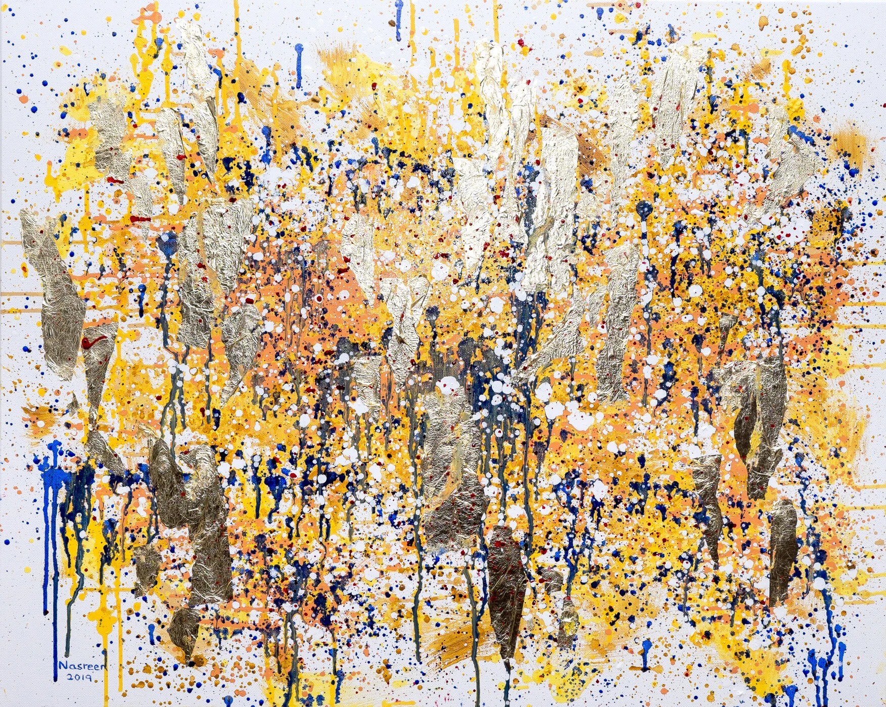 Alchemy 16: Yellow, Blue and Gold